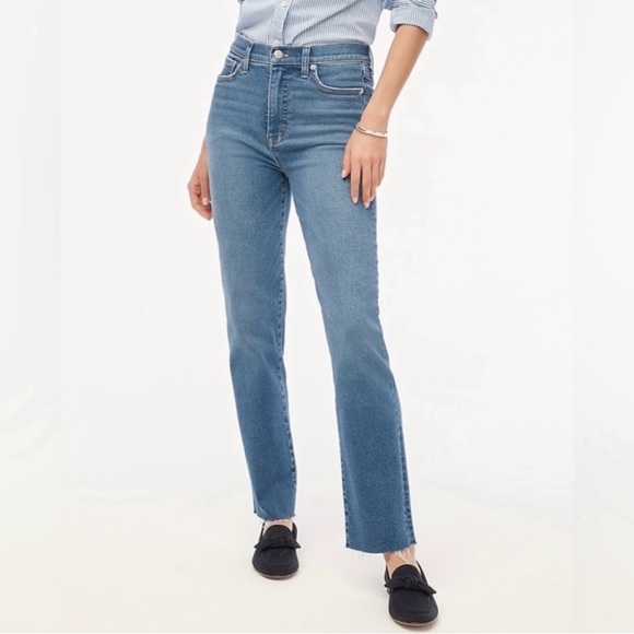 J Crew Stovepipe Jean Blue Size 29 - Picture 1 of 14